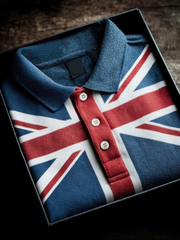 Men's UK Flag Design short sleeve shirt vetvanguards