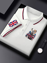 Men's Vintage England Flag Casual Shirt vetvanguards