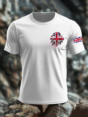 Men's UK Flag Printed T-shirt vetvanguards