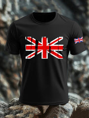 Men's UK Flag Printed T-shirt vetvanguards