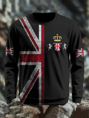 Men's UK Flag Printed Sweatshirt vetvanguards