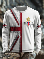 Men's UK Flag Printed Sweatshirt vetvanguards