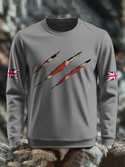 Men's UK Flag Printed Sweatshirt vetvanguards