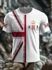 Men's UK Flag Printed T-shirt vetvanguards