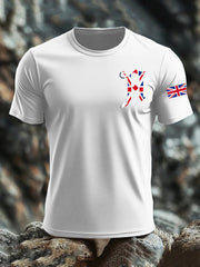 Men's UK Flag Printed T-shirt vetvanguards