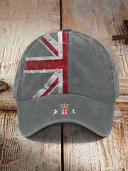 Unisex UK Flag Print Hat vetvanguards