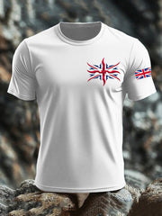 Men's UK Flag Printed T-shirt vetvanguards