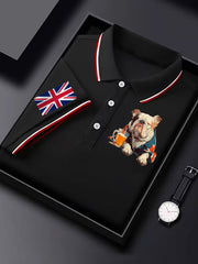 Men's Vintage England Flag Casual Shirt vetvanguards