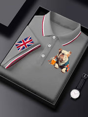 Men's Vintage England Flag Casual Shirt vetvanguards