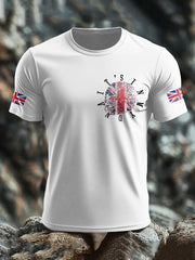 Men's UK Flag Printed T-shirt vetvanguards
