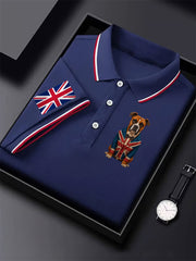 Men's Vintage England Flag Casual Shirt vetvanguards