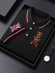 Men's Vintage England Flag Casual Shirt vetvanguards