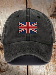 Unisex UK Flag Printed Hat vetvanguards