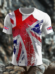Men's UK Flag Printed T-shirt vetvanguards