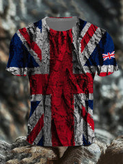 Men's UK Flag Printed T-shirt vetvanguards