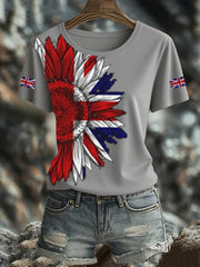 Women's British short-sleeved T-shirt vetvanguards