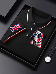 Men's Vintage England Flag Casual Shirt vetvanguards