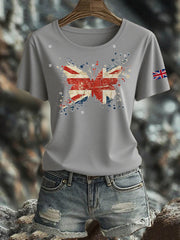 Women's British short-sleeved T-shirt vetvanguards