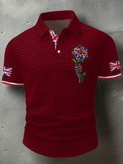 Men's UK Flag Art Printed Casual Tops vetvanguards