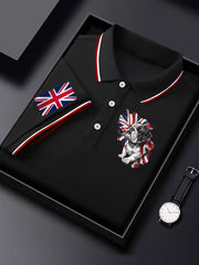 Men's Vintage England Flag Casual Shirt vetvanguards