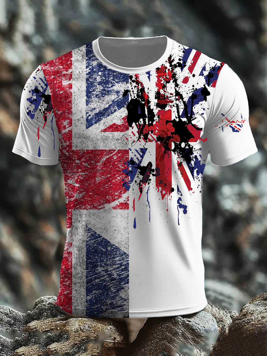 Men's  British short sleeves t-shirt vetvanguards