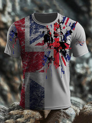 Men's  British short sleeves t-shirt vetvanguards