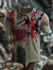 Men's  British short sleeves t-shirt vetvanguards