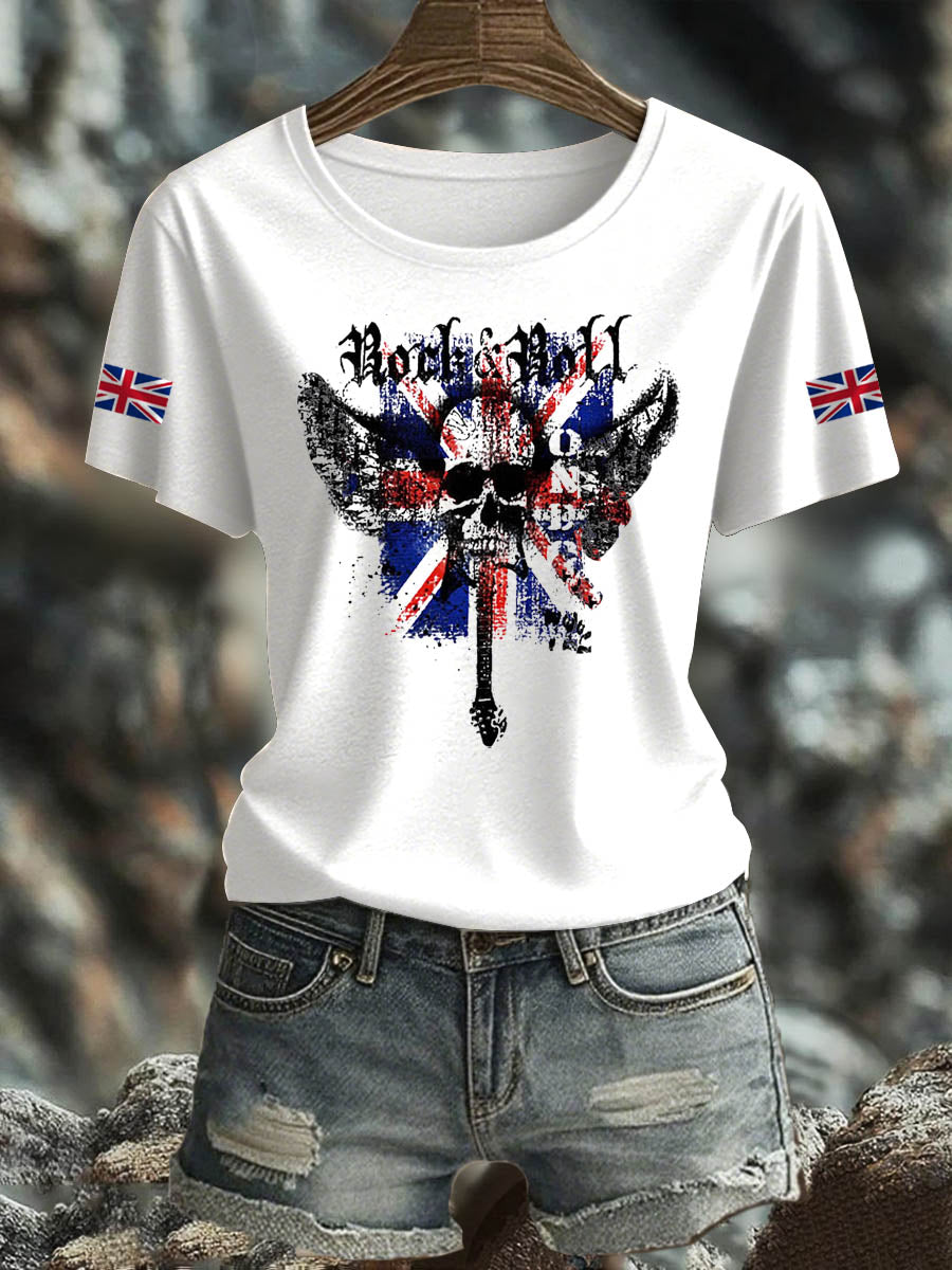 Women's British Iron On Short Sleeve T-Shirt vetvanguards