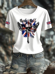 Women's British Iron On Short Sleeve T-Shirt vetvanguards