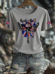 Women's British Iron On Short Sleeve T-Shirt vetvanguards