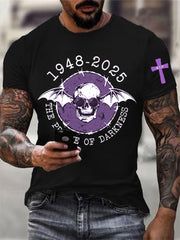Men's Prince Of Darkness Forever Rip Legend Ozzy Osbourne Memorial Tee vetvanguards