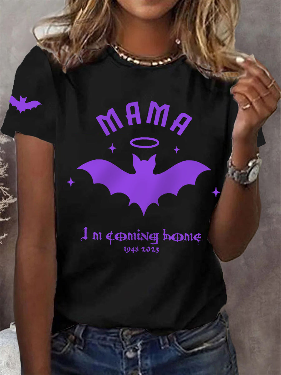 Women's Mama I'm Coming Home Rock Legend Memorial Tee vetvanguards