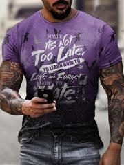 Men's Prince Of Darkness Quotes Print short sleeves t-shirt vetvanguards