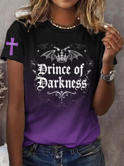 Women's Prince Of Darkness Forever Rip Legend Ozzy Osbourne Memorial Tee vetvanguards