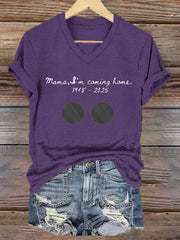 Women's Mama I'm Coming Home Rock Legend Memorial Tee vetvanguards