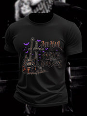 Men's All Hail Prince Of Darkness R.I.P Rock Legend  Memorial Tee vetvanguards