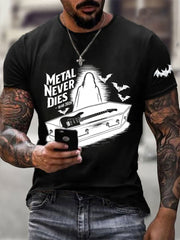 Men's Prince of Darkness Printed Casual T-Shirt vetvanguards