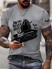 Men's Prince of Darkness Printed Casual T-Shirt vetvanguards