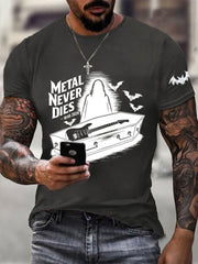 Men's Prince of Darkness Printed Casual T-Shirt vetvanguards