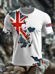 Men's British short sleeves t-shirt vetvanguards