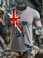 Men's British short sleeves t-shirt vetvanguards