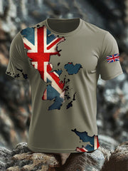 Men's British short sleeves t-shirt vetvanguards