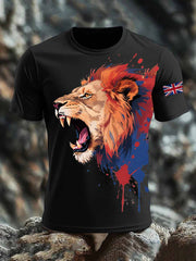 Men's British short sleeves t-shirt vetvanguards