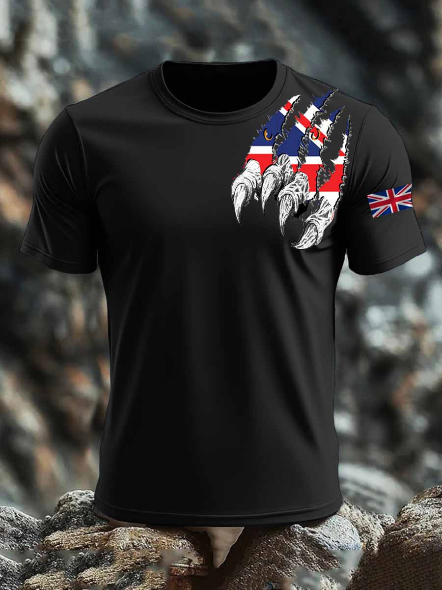 Men's  British short sleeves t-shirt vetvanguards