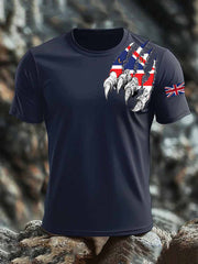 Men's  British short sleeves t-shirt vetvanguards