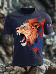 Men's British short sleeves t-shirt vetvanguards