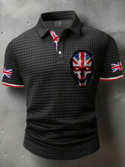 Men's UK Flag Printed Casual Tops vetvanguards