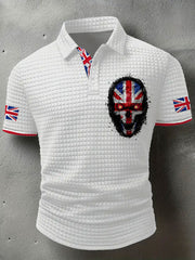 Men's UK Flag Printed Casual Tops vetvanguards