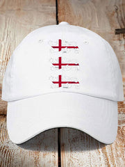 Unisex UK England Soccer Champion Printed Hat vetvanguards
