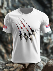 Men's UK Flag Printed T-shirt vetvanguards